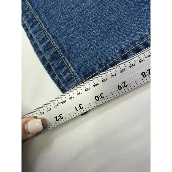 Vintage Y2K Paris Blues Jeans Women's Size 9 Bootcut Blue Denim Stretch - Picture 2 of 7